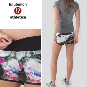 Lululemon Speed short - pigment wave multi